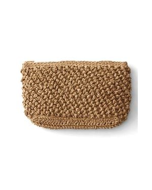 Haven Well Within Straw Bobble Pouch - Natural