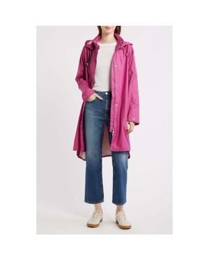 Ilse Jacobsen Hooded Raincoat - Pink