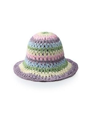 OLAH Packable Straw Hat - White