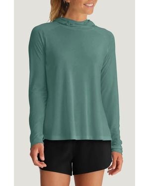 Free Fly Lightweight Performance Ii Hoodie - Green