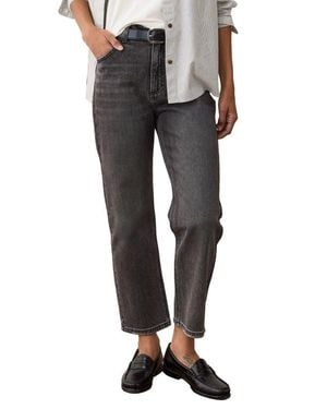 Marine Layer Charlie Ankle Jeans - Black