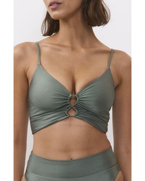 Biliblond Nyanga Bikini Top - Green
