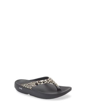 OOFOS Oolala Flip Flop - Gray