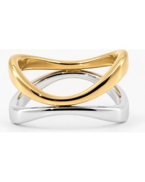 Meideya Mixed Harmony Ring - Metallic