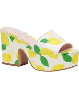 Kate Spade Ibiza Platform Sandal - Yellow