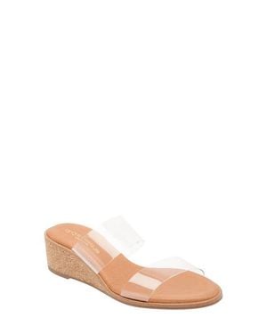 Andre Assous Gwenn Wedge Sandal - Pink