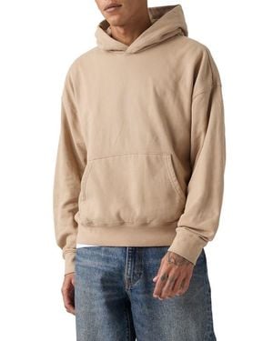 Levi's Soft Crop Cotton Blend Hoodie - Blue