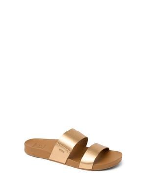 Reef Cushion Bounce Vista Slide Sandal - Brown