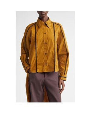 DIOTIMA Morning Embroidered Cotton Shirt - Multicolor