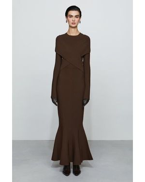 Et Ochs Phoenix Knit Dress - Brown