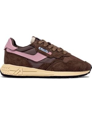 Autry Reelwind Sneaker - Brown