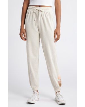 Rip Curl High Tide Cotton Blend Fleece Sweatpants - White