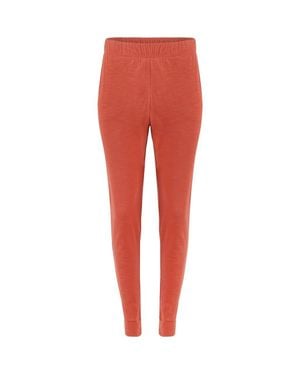 Lezat Tegan Organic Cotton Jogger Pant - Red