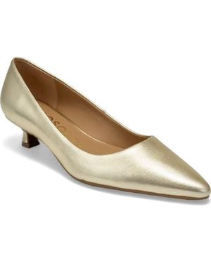 Aerosoles Rana Kitten Heel Pump - Metallic