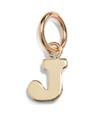 Nashelle Initial Charm - Metallic