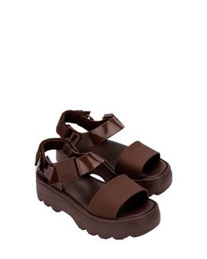 Melissa Kick Off Platform Sandal - Brown
