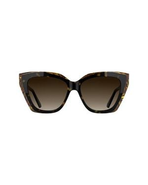 Kendra Scott Katherine 56Mm Gradient Cat Eye Sunglasses - Multicolor