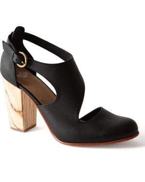 Fortress Luna Naya Asymmetric Cutout Pump - Black
