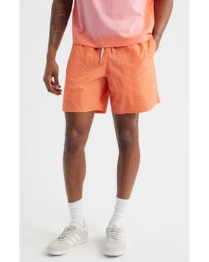 BBCICECREAM Bb Sunrise Drawstring Nylon Shorts - Orange