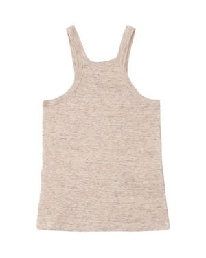 Fortela Cassidy Linen Tank Top - Natural