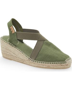 Toni Pons 'Ter' Slingback Espadrille Sandal - Green