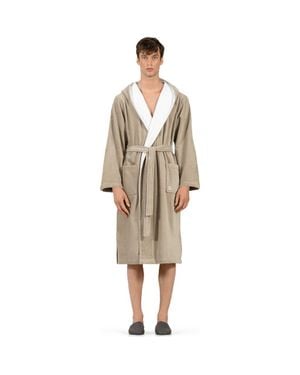 Toga Art Line Bathrobe - Brown