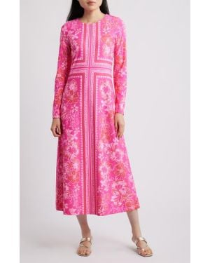 Lilly Pulitzer Zelena Upf 50+ Shift Dress - Pink