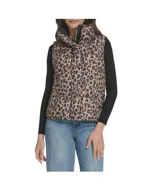 Levi's Regular Stand Collar Puffer Vest - Black