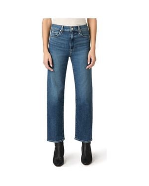PAIGE Stevie Straight Leg Ankle Jeans - Blue
