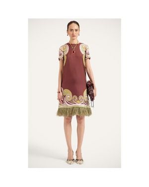 La DoubleJ Mini Swing Dress - Red