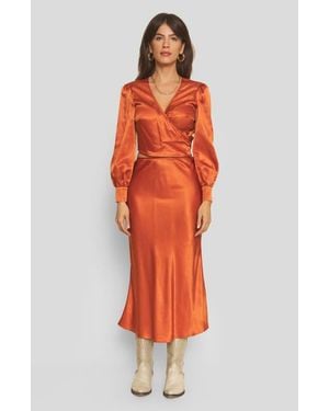 Whimsy and Row Lauren Top - Orange