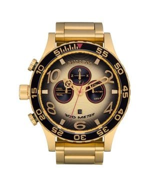 Nixon 51-30 Fisheye Chronograph Bracelet Watch, 51Mm - Multicolor