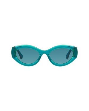 Kurt Geiger 54Mm Cat Eye Sunglasses - Blue