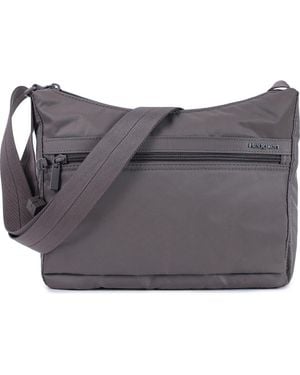 Hedgren Harpers Rfid Water Repellent Shoulder Bag - Gray