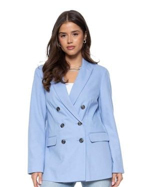 Blue Revival Your Ex Boyfriends Blazer - Blue