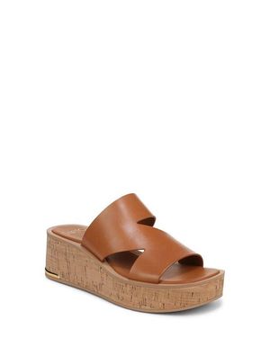Sarto Tahani 2 Platform Wedge Sandal - Brown