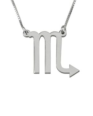 Melanie Marie Zodiac Pendant Necklace - Multicolor