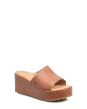 Børn Shilo Platform Sandal - Brown