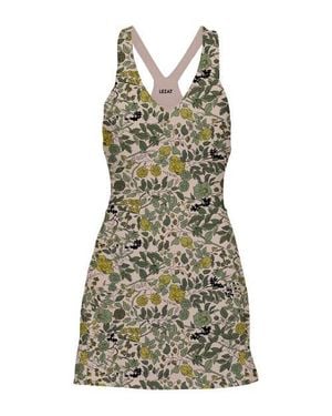 Lezat Isla Racerback Organic Cotton Sport Dress - Green