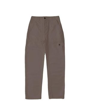 Fortela Jerryt Gabardine Fatigue Pants - Gray