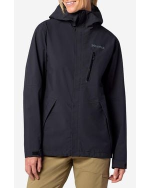 Marmot Waterproof Hooded Jacket - Blue