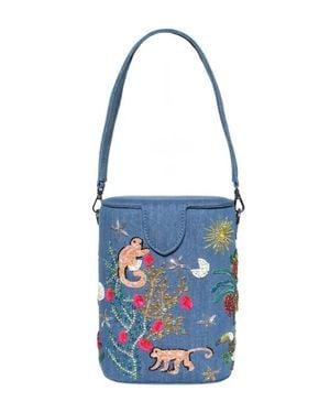 Simitri Bucket Bag - Blue