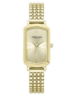 Kenneth Cole Tank Bracelet Watch, 22Mm X 35Mm - Metallic