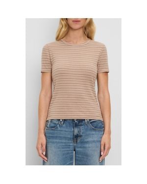 Michael Stars Verity Crewneck T-Shirt - Multicolor