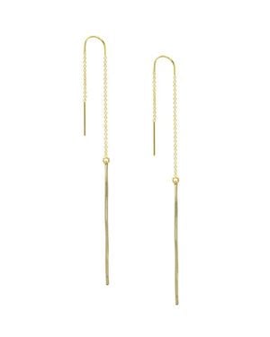 ALBISIA Bar U Threaders - White