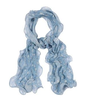 Ralph Lauren Floral Double Ruffle - Blue