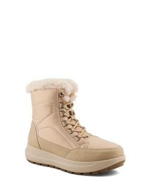 Flexus by Spring Step Laroui Waterproof Winter Boot - Natural