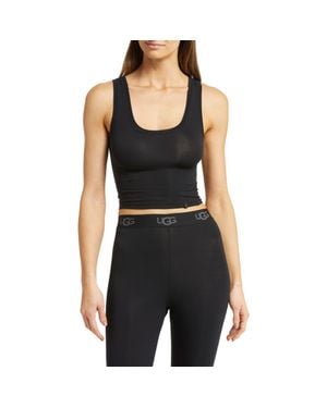 UGG ugg(r) Adrianne Crop Tank - Black