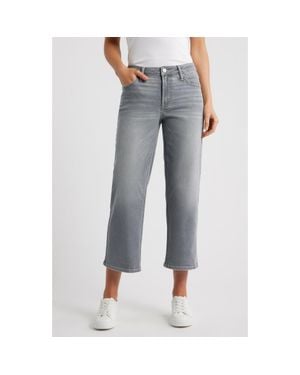 City Blues Dover Crop Straight Leg Jeans - Blue
