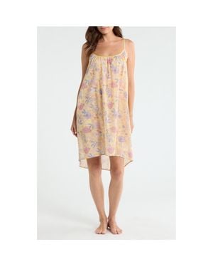 Papinelle Karolina Cotton Voile Nightgown - Natural